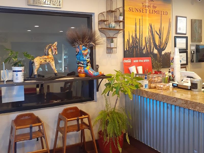 Sahuaro's Taco Shop interior